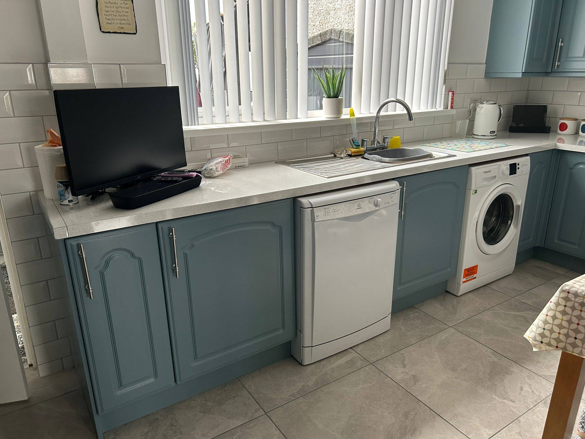 Kitchen respraying services in Belfast with professional preparation and long-lasting coatings.