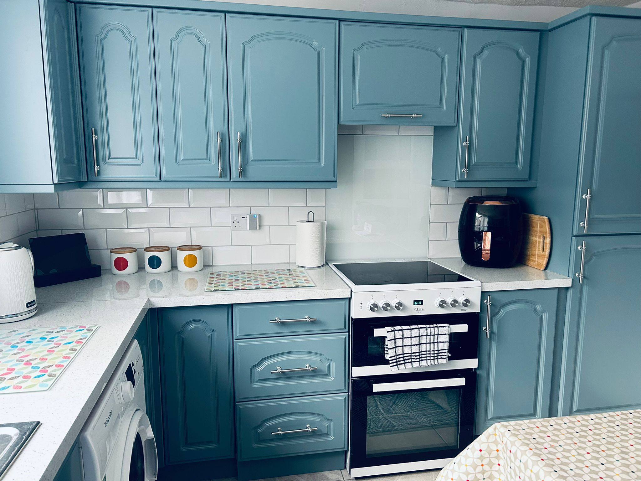 Furniture spraying Antrim services completed with high-quality spray painting techniques.